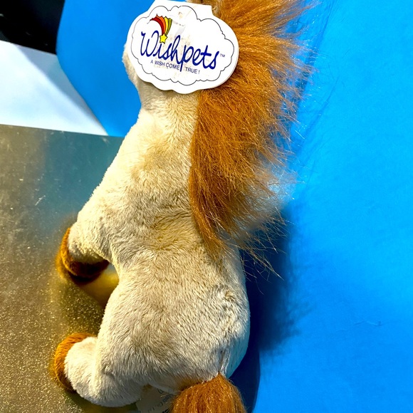 WISHPETS NWT VTG 2004 DIAMOND PONY HORSE PLUSH STUFFED ANIMAL TOY ATTACHED TAG - Picture 6 of 9